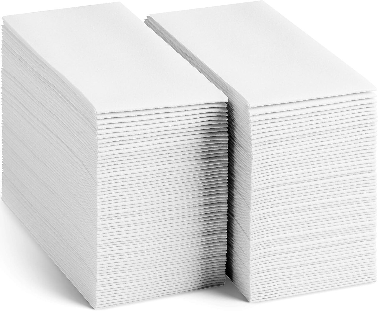 50-Pack Disposable Linen-Feel Guest Towels, 12×17 in, Soft & Absorbent